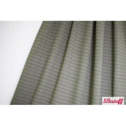 Bio Jersey Lillestoff - moos oliv Ringel